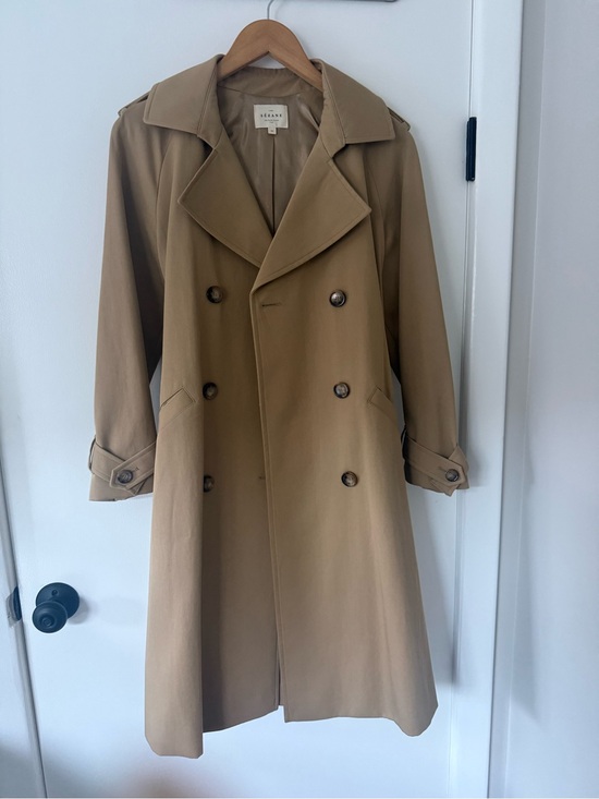Sezane Jackets & Blazers - SEZANE Scott Trench Coat Sz 2